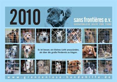 sans frontières Kalender 2010